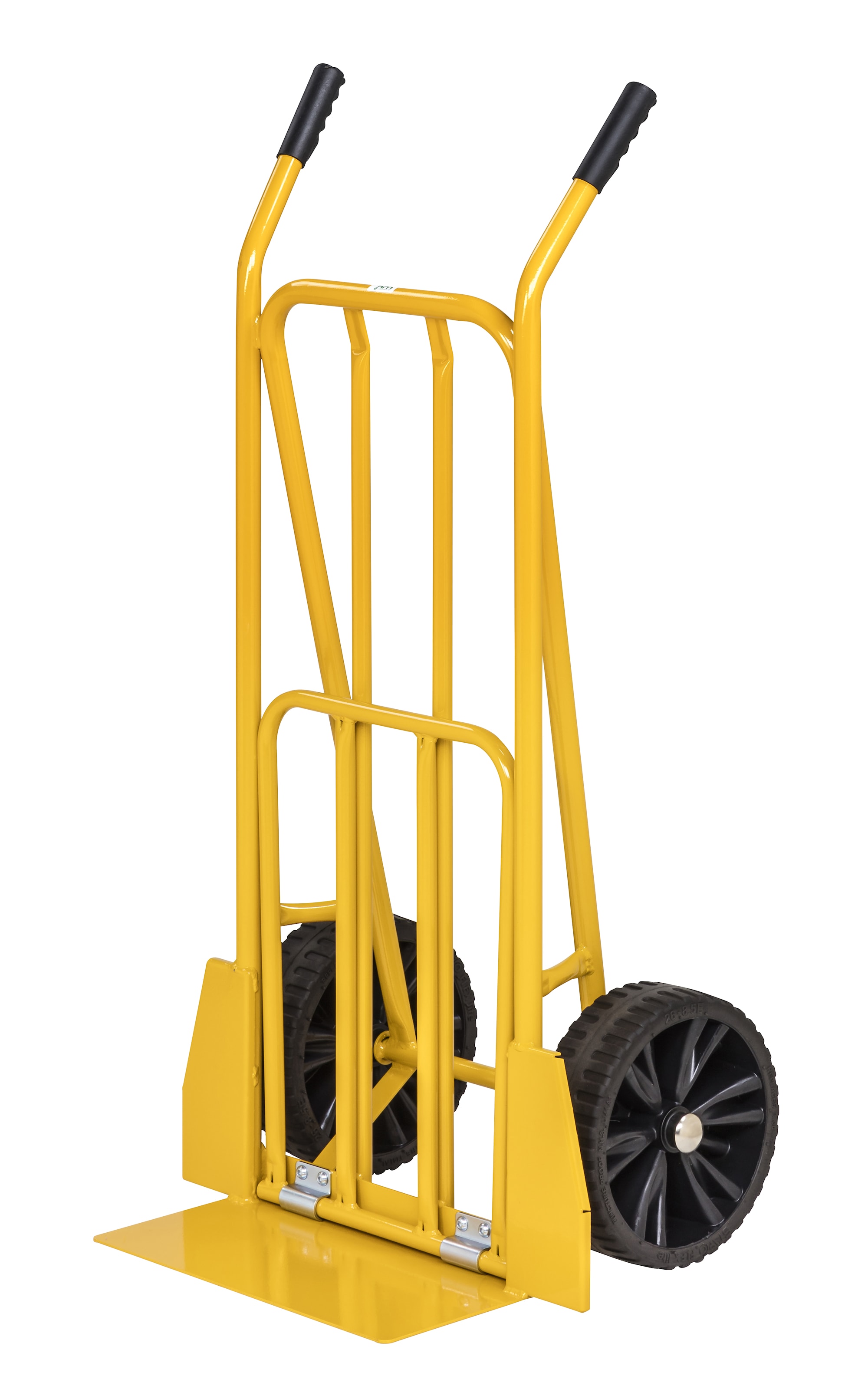 Säkkikärry KM104-PL & varastokärry, 800x560x1125 mm, 250 kg, keltainen