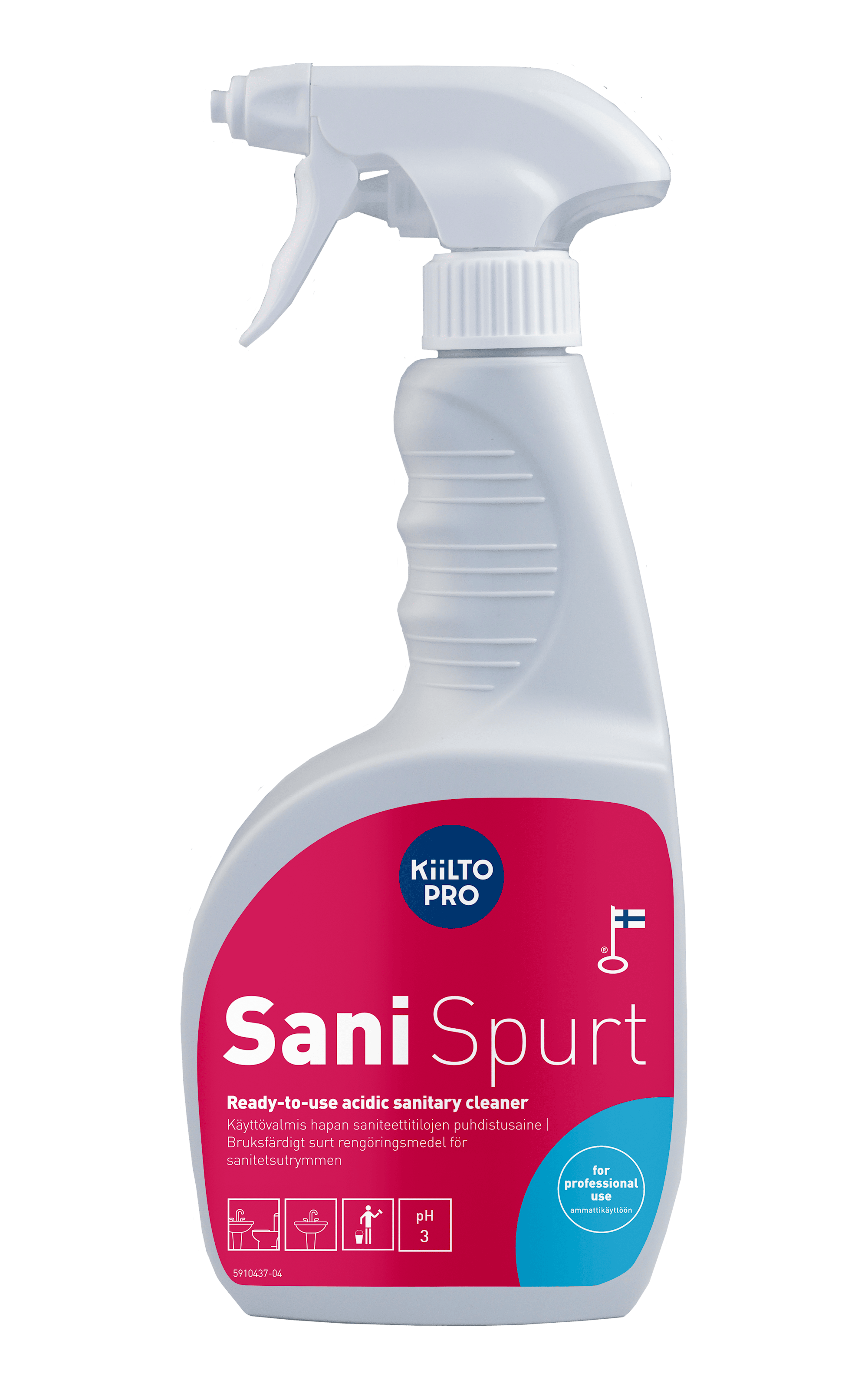 Kiilto Pro Sani Spurt Rengöringsmedel, 750 ml