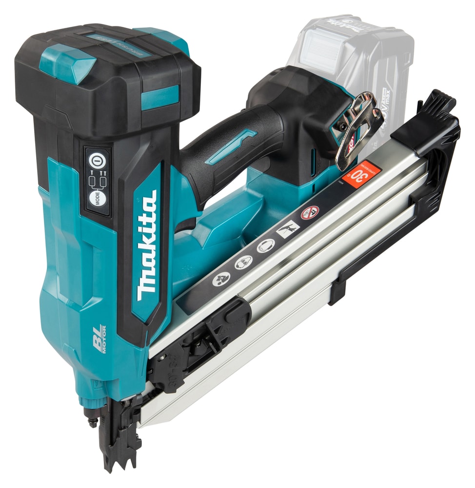 Makita Rakbandad Spikpistol XGT 40V Solo 30-34° 33GA 50-90mm