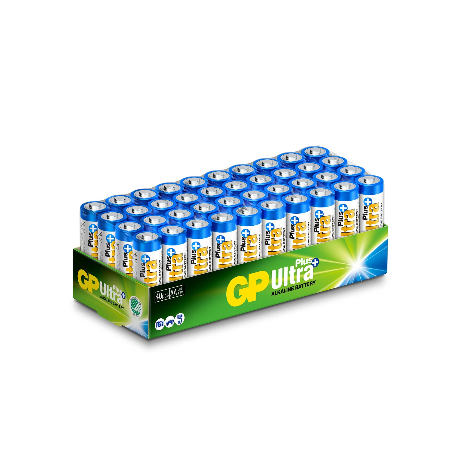 Gpbm Nordic Batteri Gp Aa/40-Pack Bulk