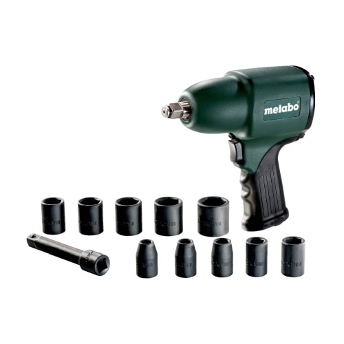 Metabo DSSW 360 trykluftslagnøgle med tilbehør 1/2