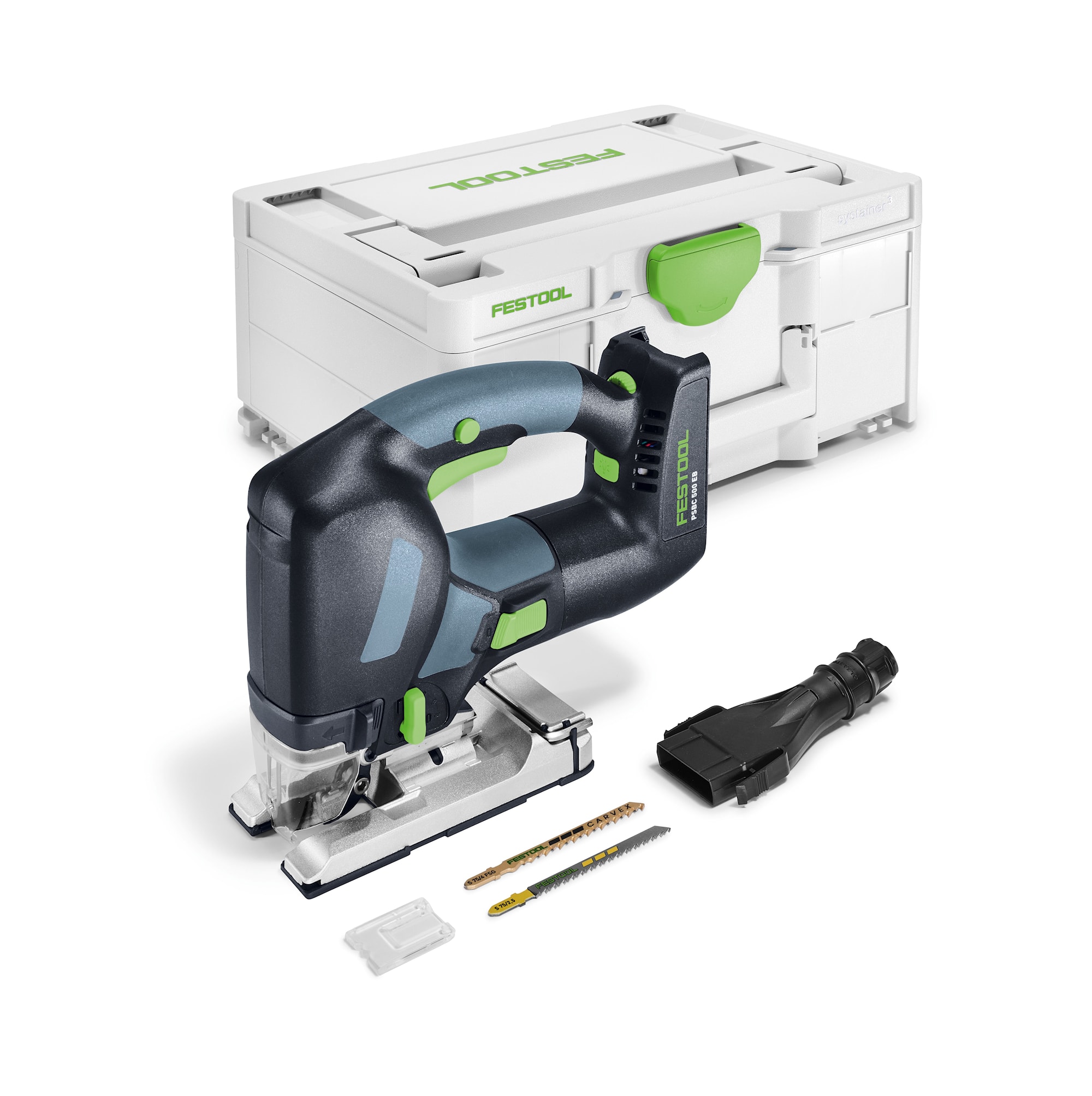 Festool Sticksåg 18 V PSBC 500 EB-Basic utan Batteri & Laddare