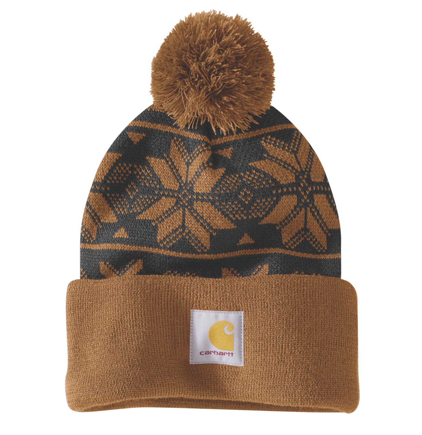 Carhartt Knit pom jacquard Beanie