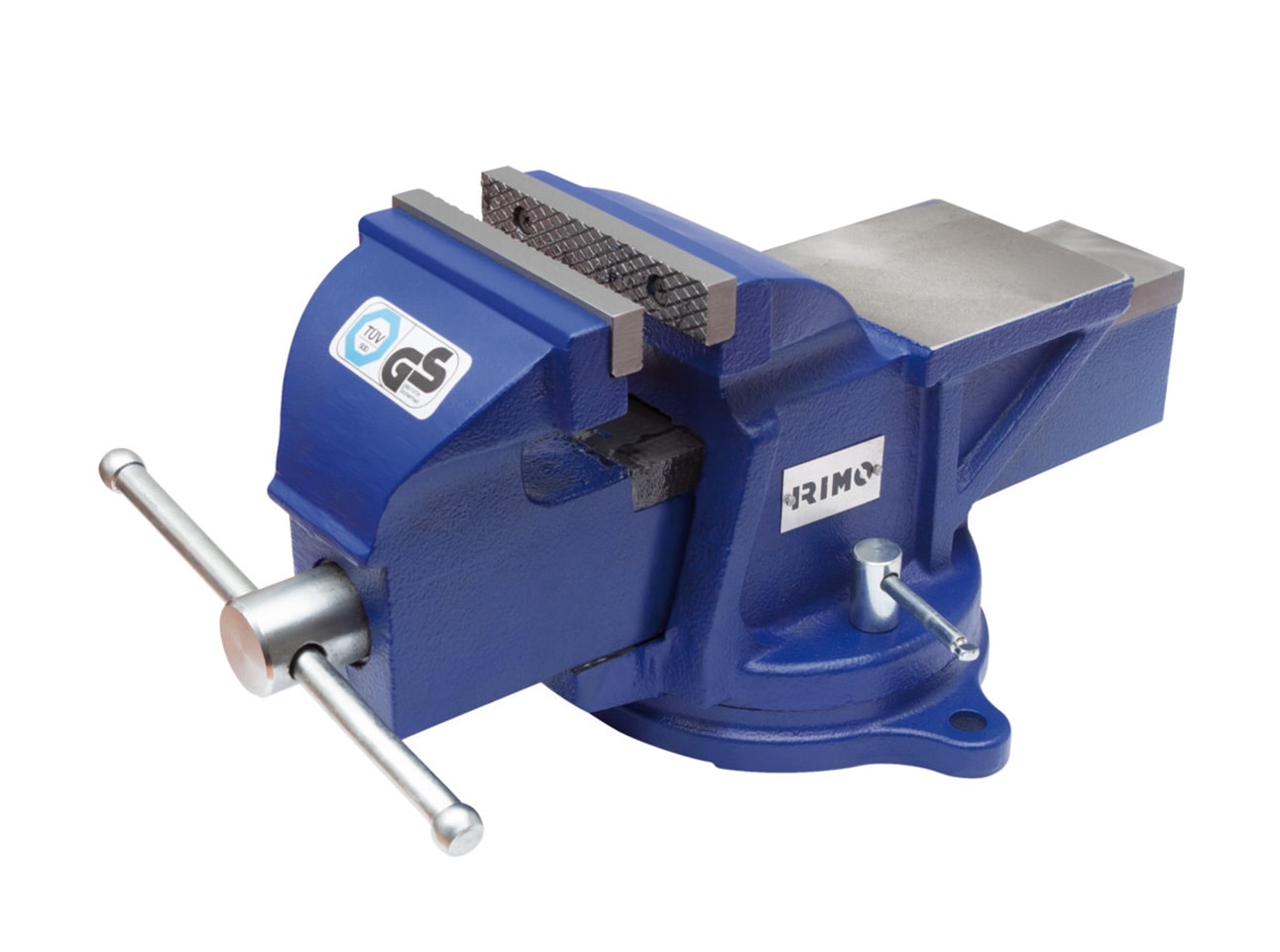 Irimo Skruvstäd med fyrkatig guide & vridplatta 150x150mm