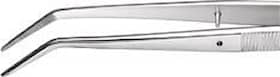 Knipex Precisionspincett 923436 155mm, vinklad spetsig, rostfri