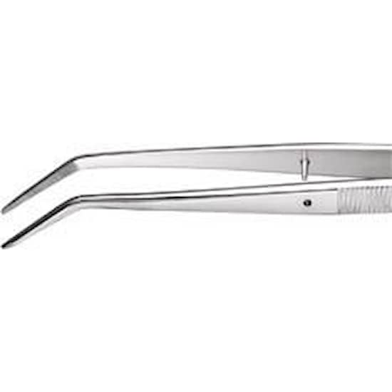 Knipex Precisionspincett 923436 155mm, vinklad spetsig, rostfri