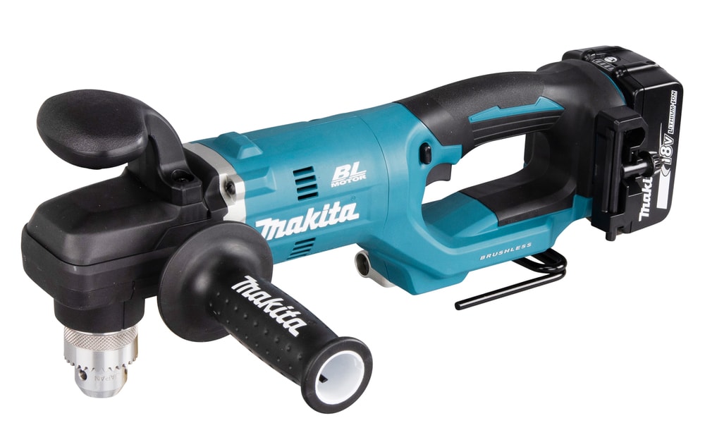 Makita vinkelboremaskin DDA450ZK 18V uten batteri og lader