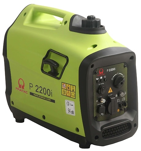 Pramac Strømaggregat P2200i 2100W med inverter -