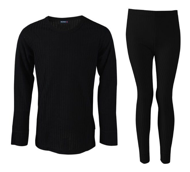 Synteettinen Miesten Kerrasto Musta