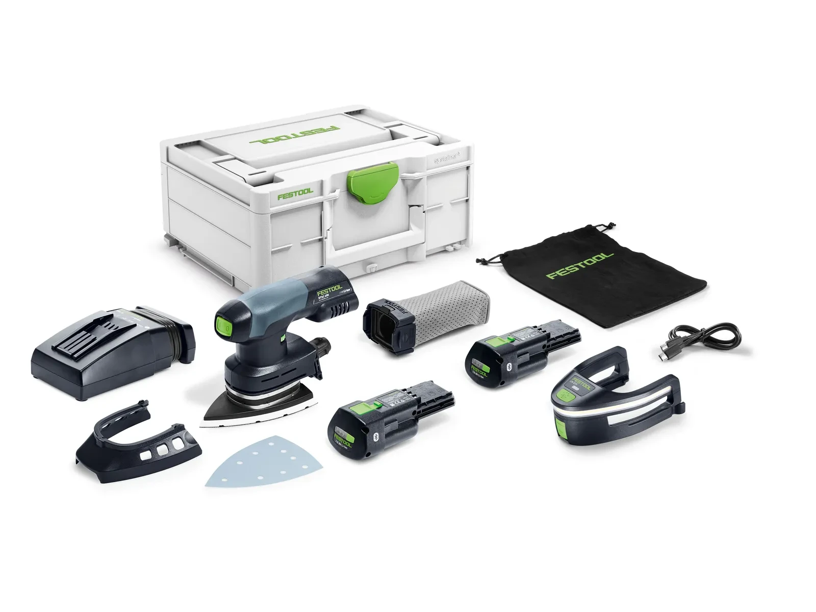 Festool Batterislip Delta DTSC 400 3,0 I-Plus med Batteri & Laddare