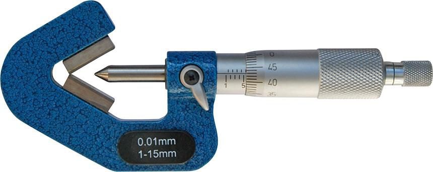 Format Bygelmikrometer med Prisma, 25-45mm, 108°
