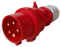 Amiga CEE-pistotulppa 400 V / 32 A, uros
