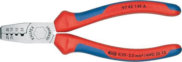 Knipex Presstång 976214 145mm 0,25-2,5mm² 2K