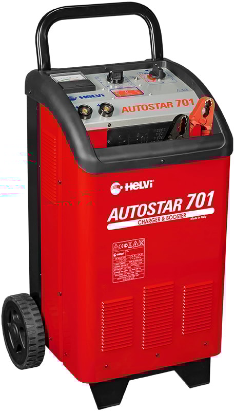Helvi Batteriladdare med starthjälp Autostar 701 12/24V