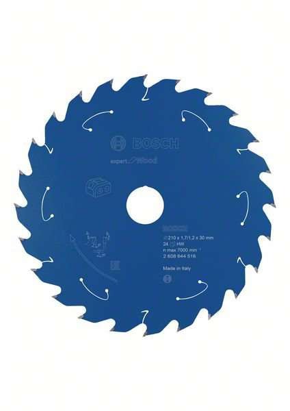 Bosch Expert for Wood-sirkelsagblad for batteridrevne sager 210x1,7/1,2x30 T24