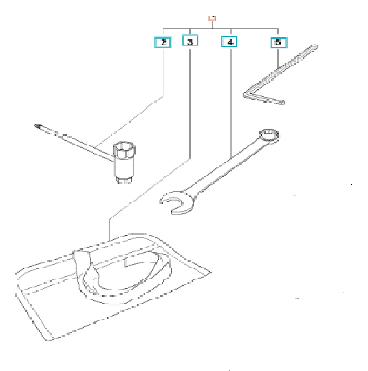Verktyg, Kit, K960/K970Ring (T27)