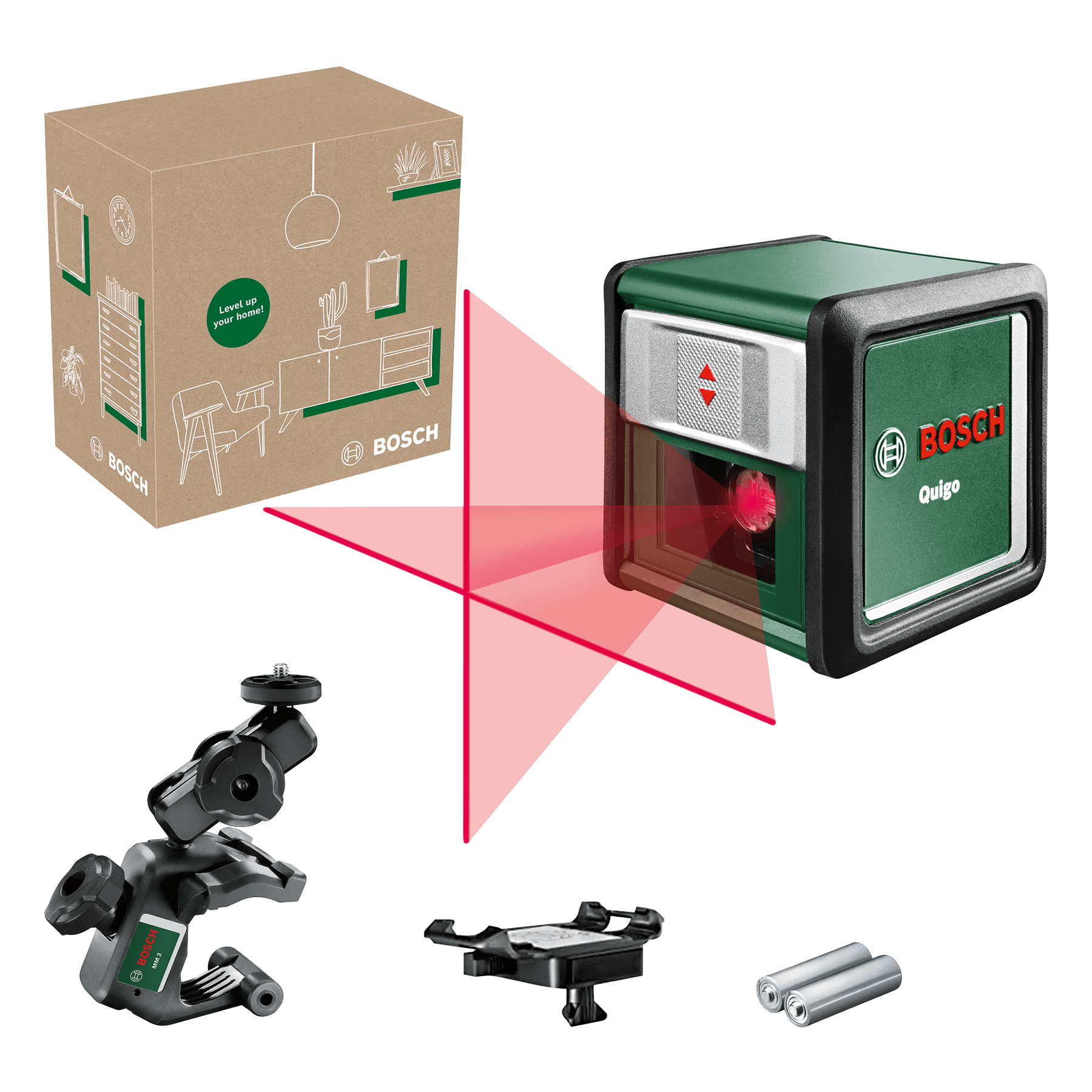 Bosch DIY Krysslaser Quigo Iii Kartong