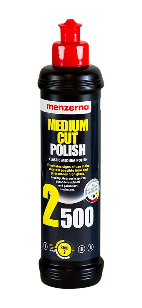 Menzerna Medium Cut Polish 2500 250ml, polermiddel