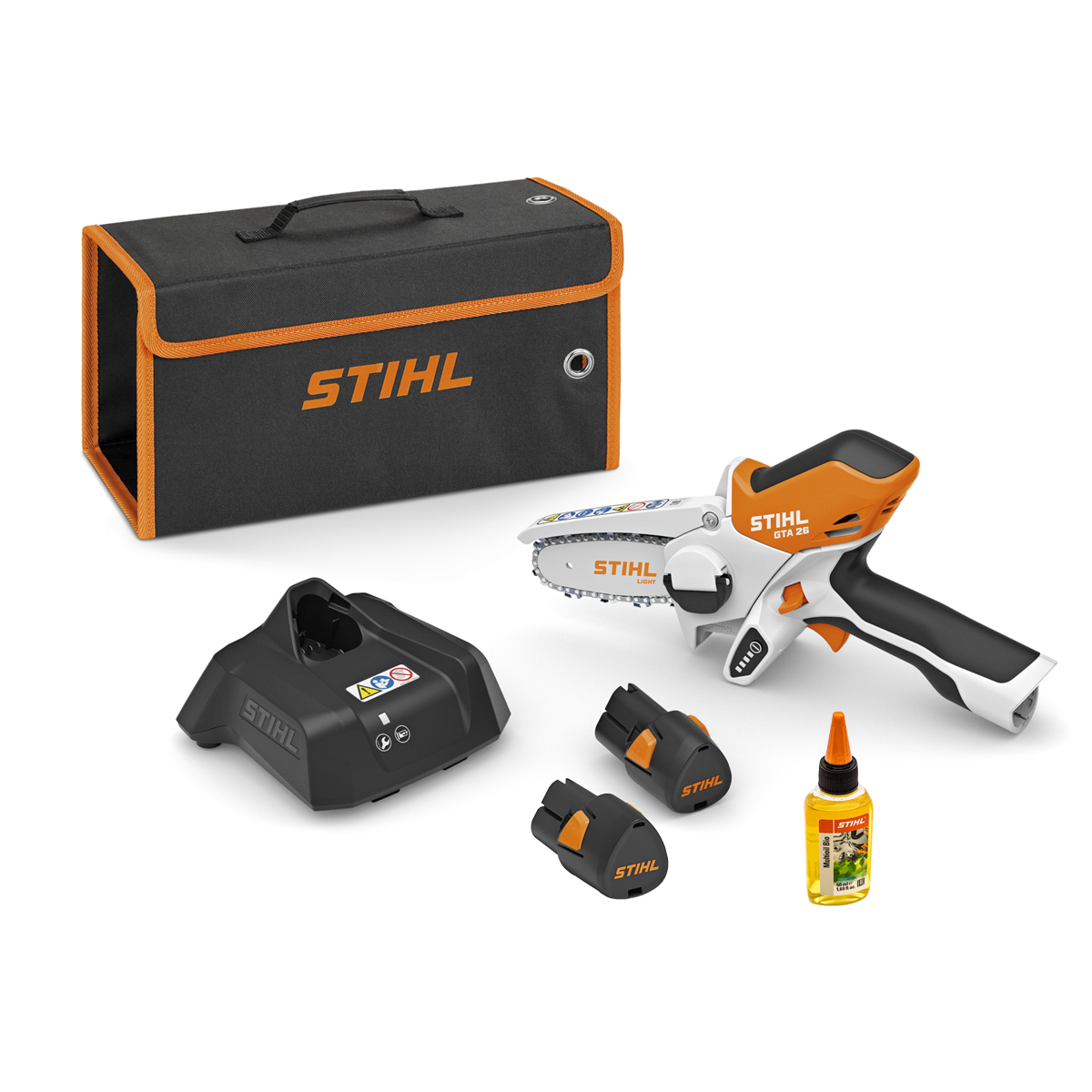 Stihl GTA 26 Grensågspaket Inkl. 2 batterier -