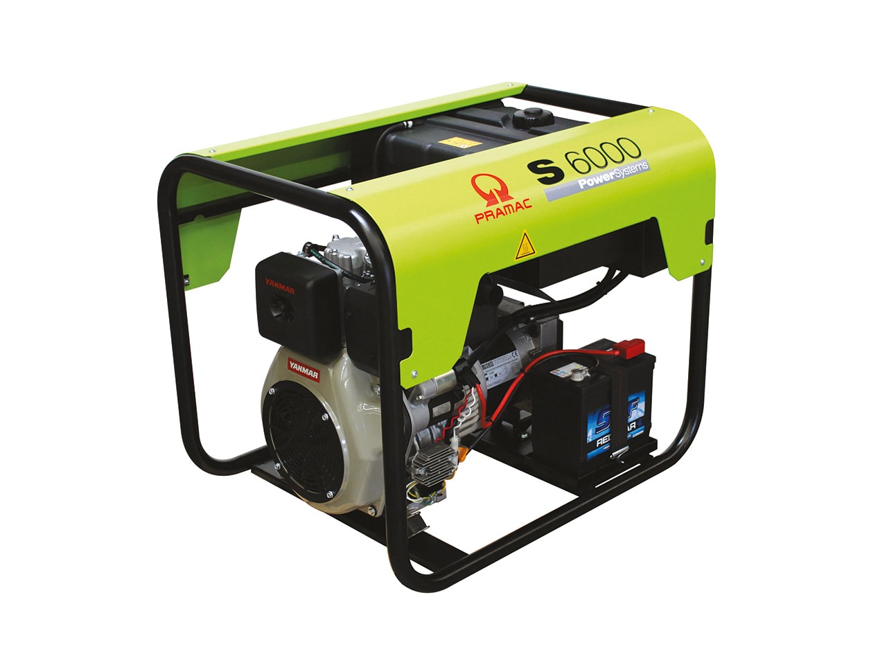 Pramac Elverk S6000 TYEDI 3-fas diesel