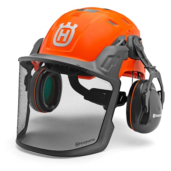 Husqvarna Hjälm Technical fluorescerande