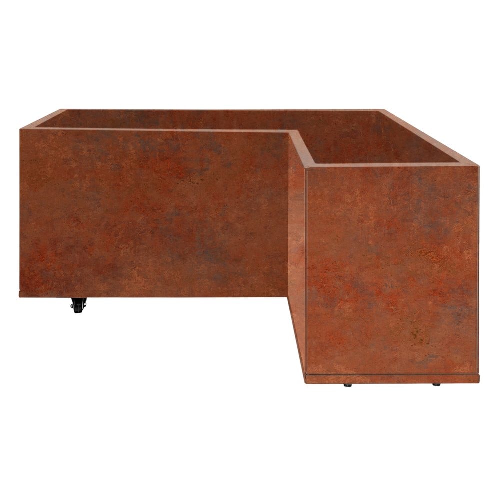 Skotte Garden Modulär Modulär Hörn Corten -