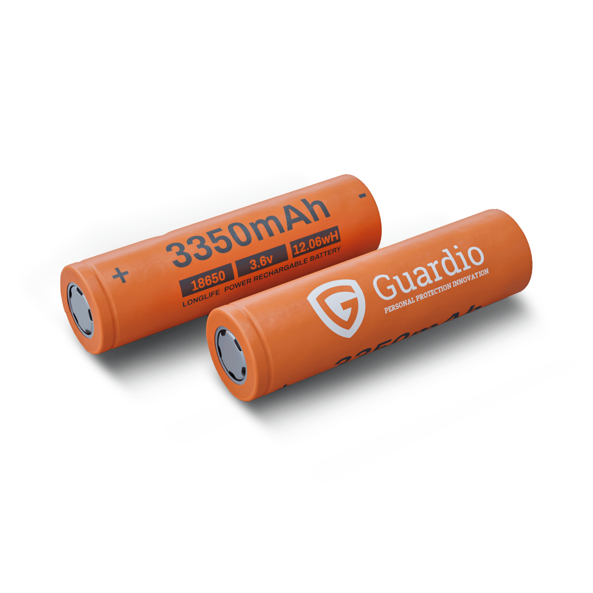 Guardio Rechargable Battery for VisorFlex Headlamp 2-pack