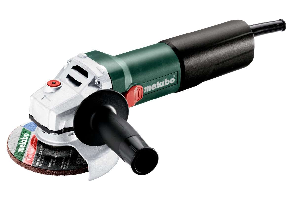 WQ 1100-125 Vinkelsliper Kartong; med quick spennmutter -