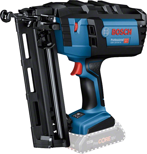 Bosch Spikpistol GNH 18V-64 M utan batteri och laddare i L-BOXX -