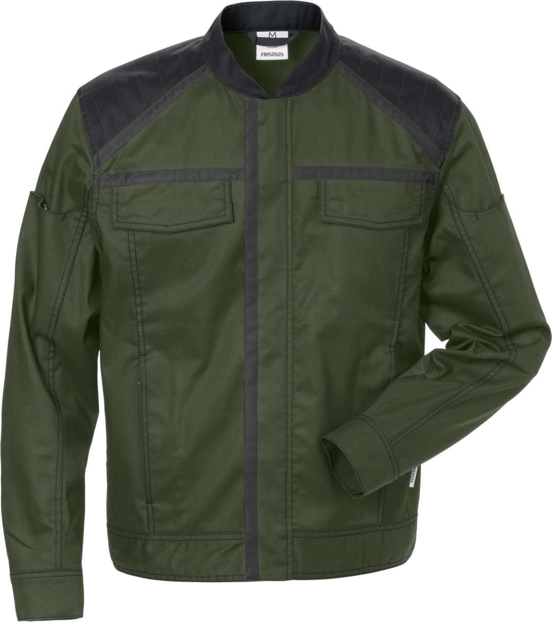 Fristads Jacka 4555 STFP Militärgrön/svart 4XL