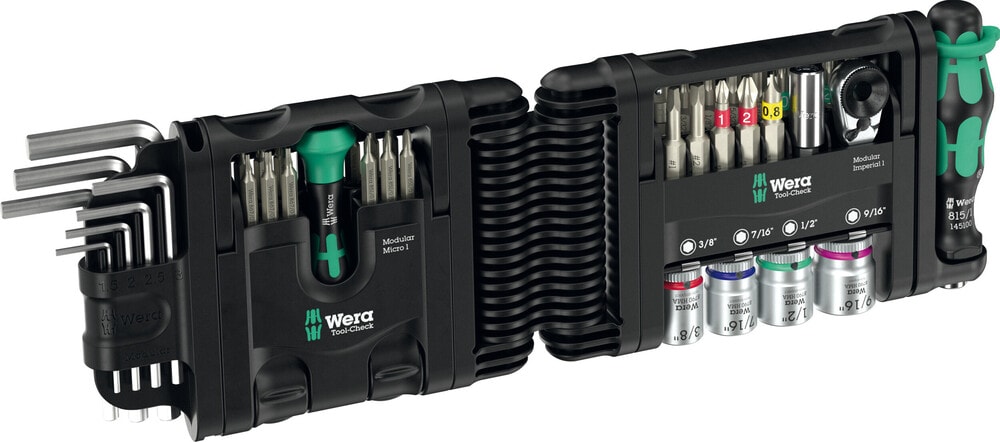 Wera Tool-Check Modular sats Imperial 1, 50 delar
