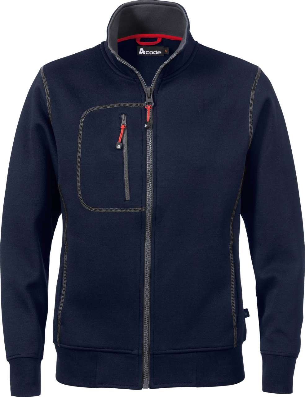 Acode Sweatshirtjacka 1748 DF, dam