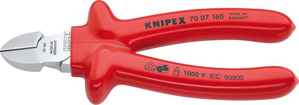 Knipex Sidavbitare 7007180 180mm, kromad