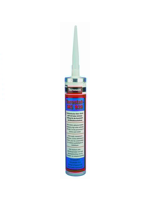 Teroson Elastiskt Foglim MS 939 290ml Svart