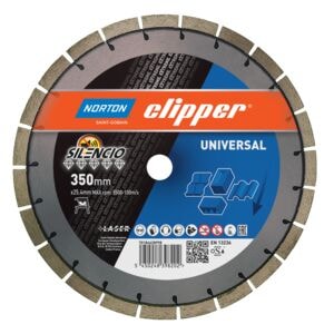 Clipper Diamantkapklinga EXTREME UNIVERSAL SILENCIO 350x15x3,1x25,4