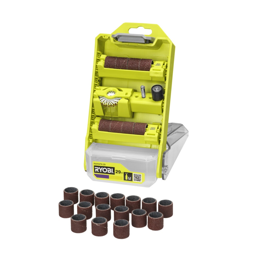 Ryobi RARSPK-29 Kit för slipning 29 delar 3,2mm fäste