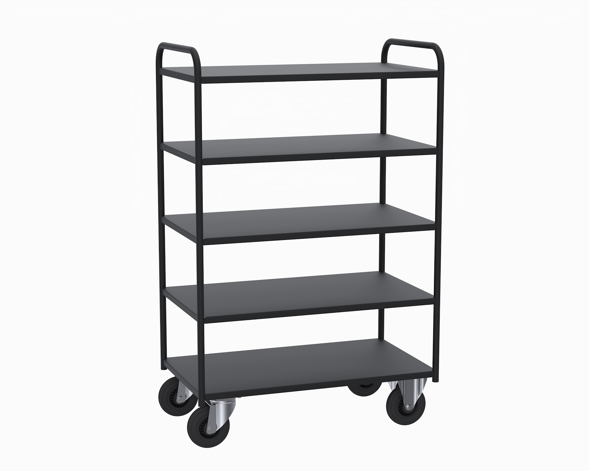 Kongamek KM4145-SB Hyllvagn 5 plan, helsvetsad