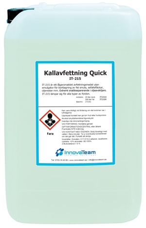 Kallavfettning Quick 25L