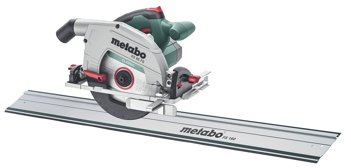 Metabo Cirkelsåg KS 66 FS med styrskena FS 160