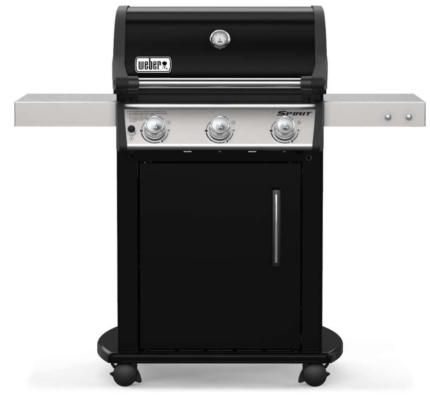 Weber Gasolgrill Spirit E-315 GBS, svart