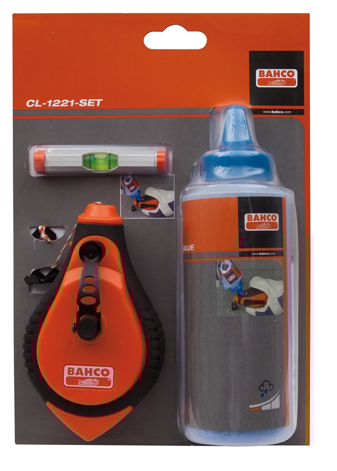 Bahco Krittsnor,Blått Kritt,Vater CL-1221-SET