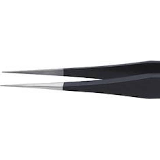 Knipex Universalpincett 922870ESD 110mm, rak avrundad smal, rostfri