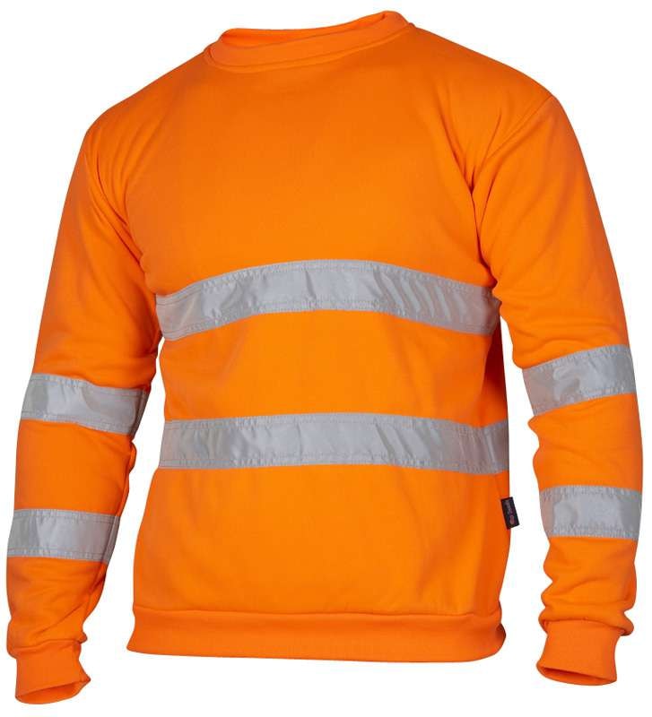 Top Swede Sweatshirt varsel 4228 Klass 3 Orange L