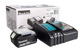 Makita Makita Batteri og lader PowerPack LXT 1st 5Ah BL1850B og lader DC18RC