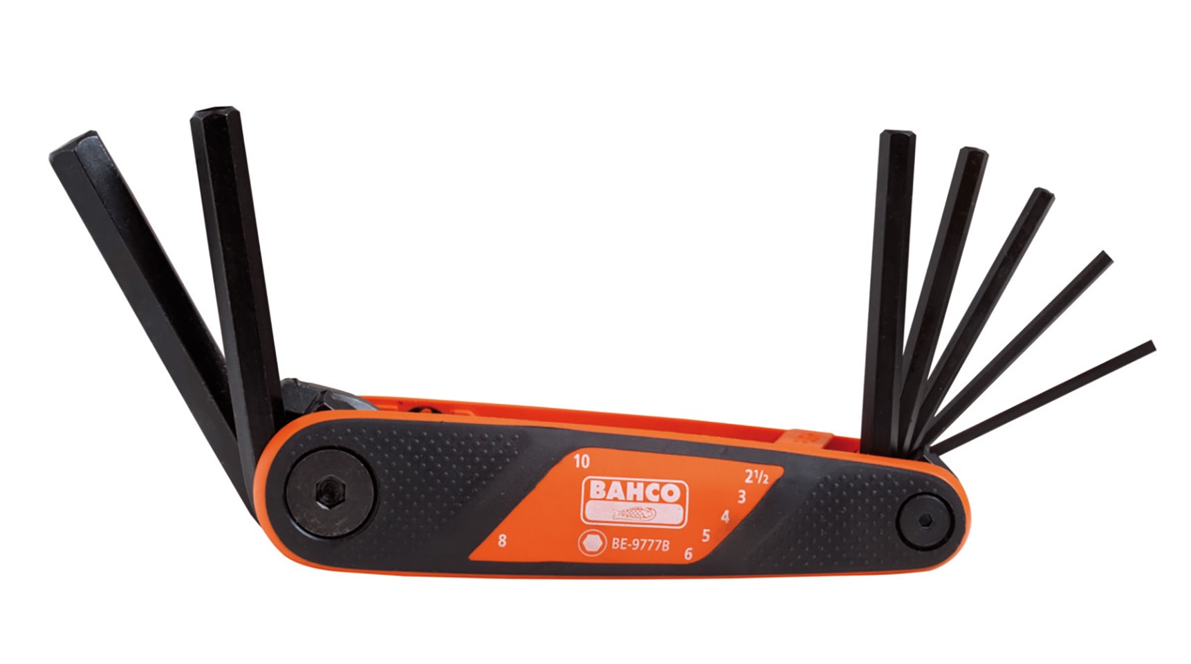 Bahco kuusiokoloavainsarja BE-9777B, 2,5–10 mm, 7 osaa