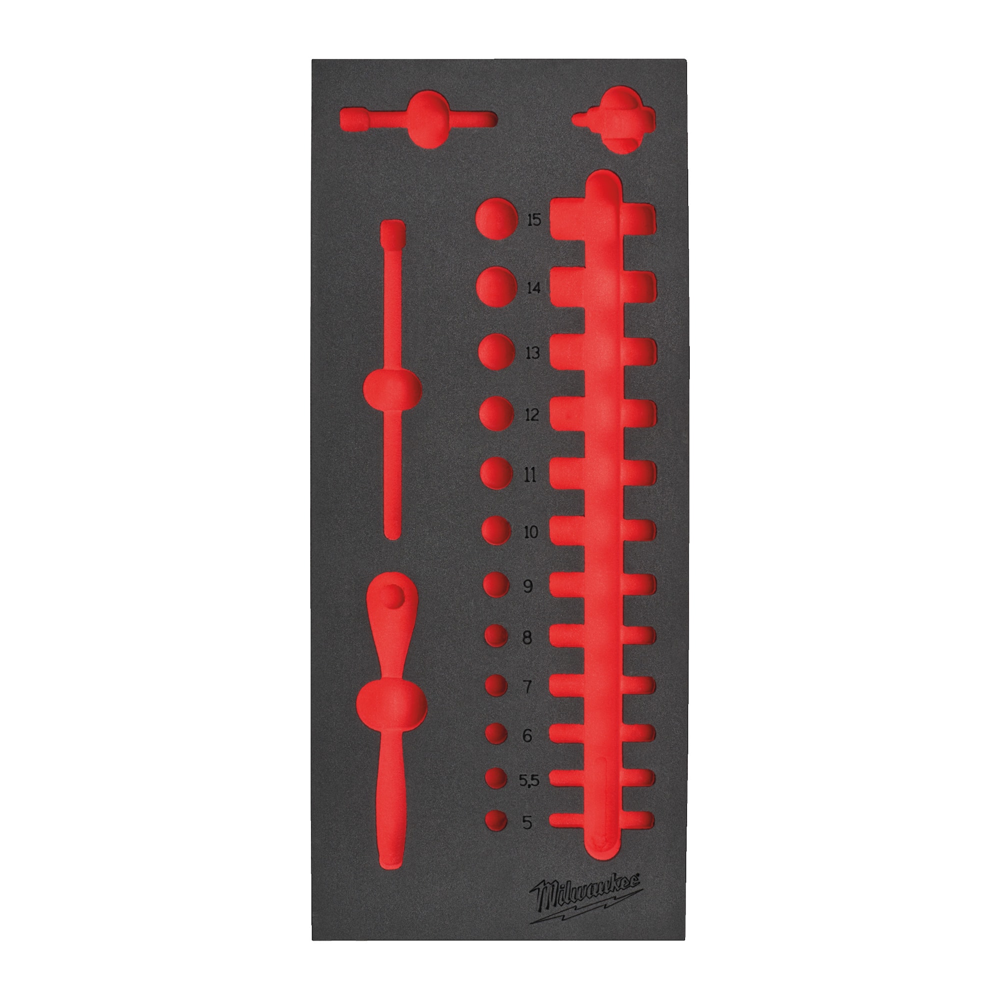 Milwaukee Skuminsts Tom 1/4" Hylsa