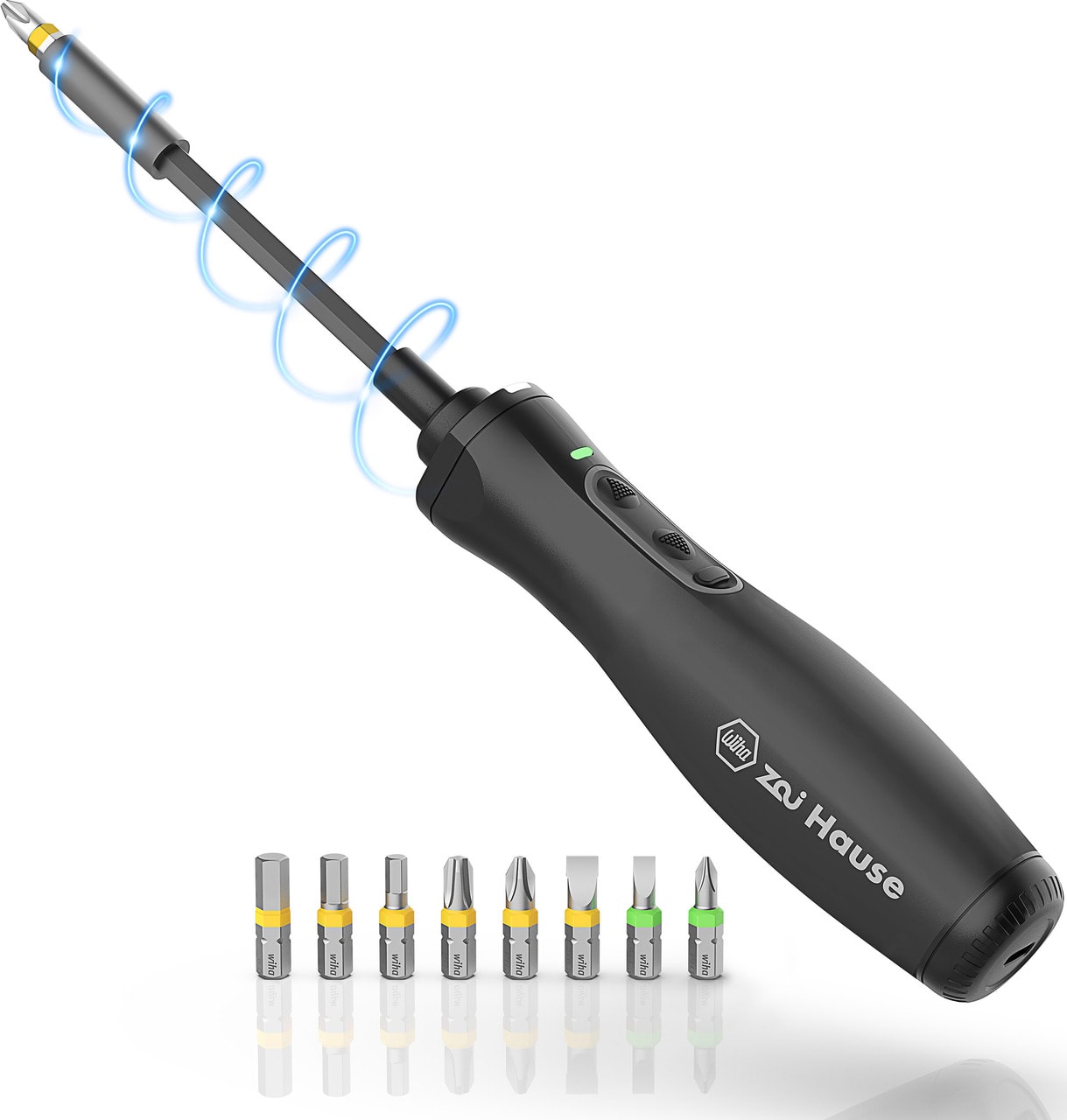 Wiha zai Hause batteridrevet skrutrekker 4V, 11 stk