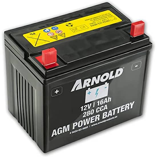 Arnold AZ100 12v 16Ah AGM Batteri