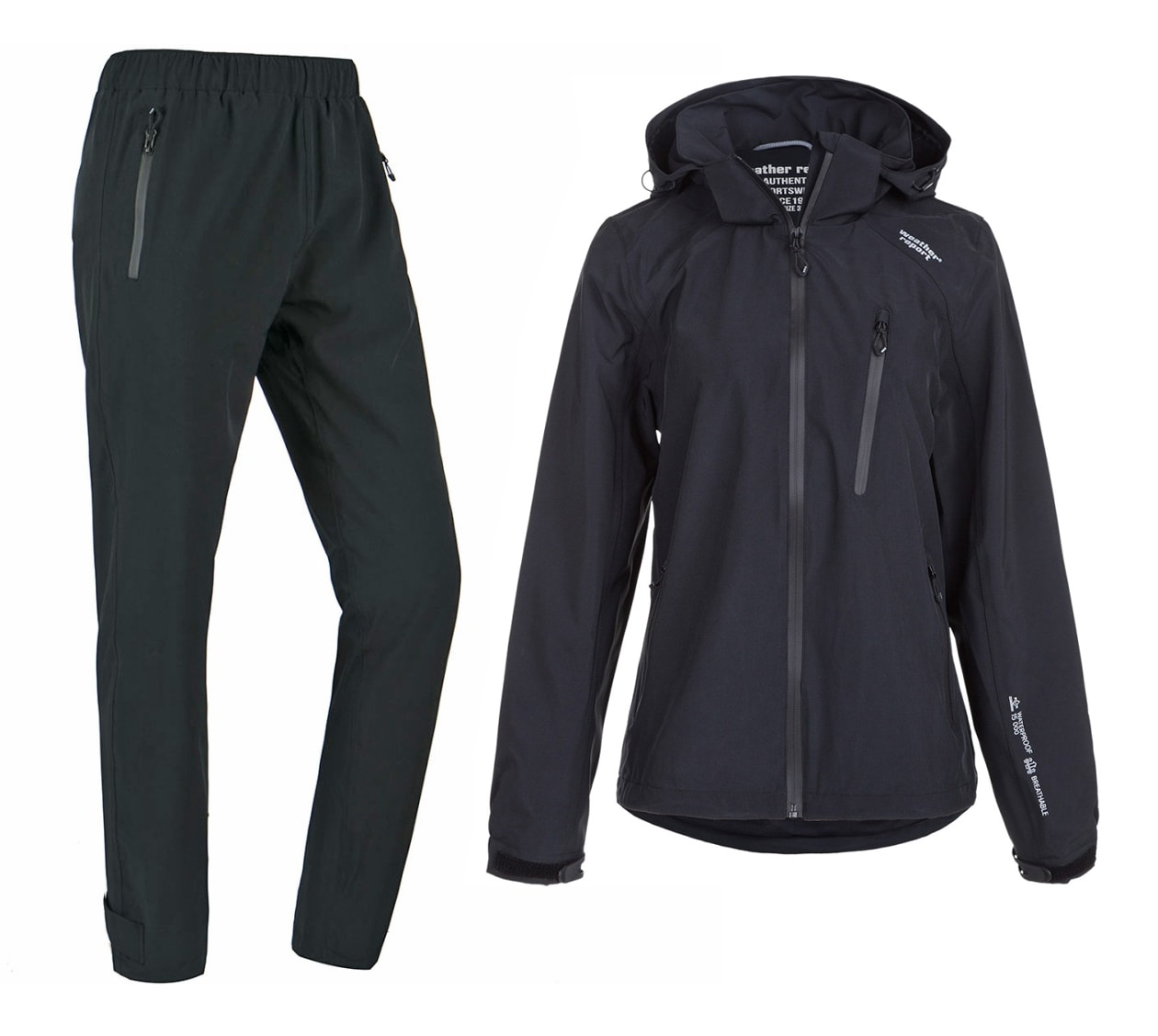 Weather Report Regnfrakk Camelia W-Pro Svart Kvinner