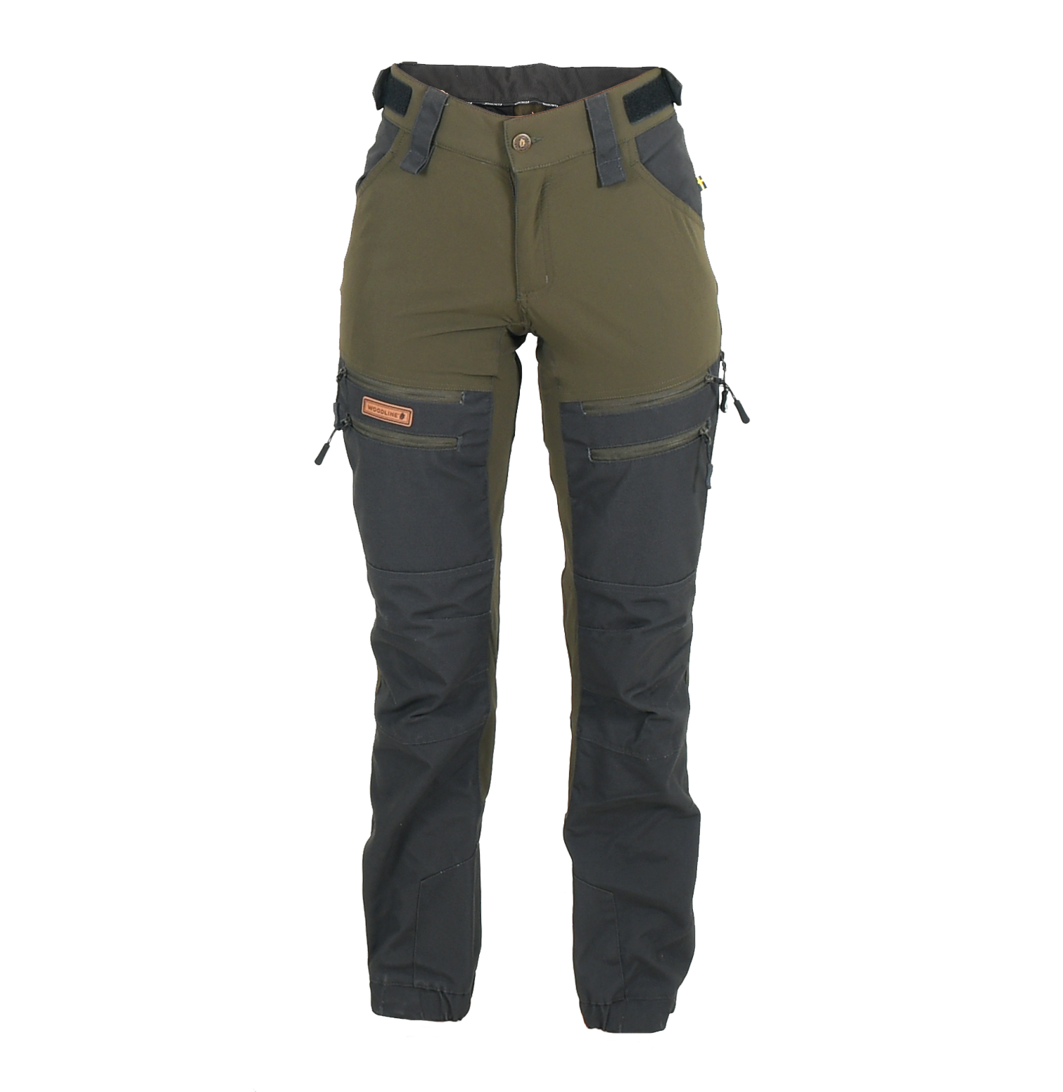 Woodline Byxa Granvik Grön/Grå Dam